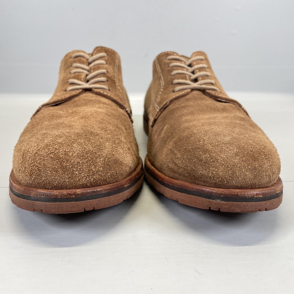 Orvis Oxford Shoes Mens Size 12 M Brown Suede Casual Dress Lace Up Comfort - Picture 3 of 10